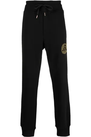 VERSACE Joggingbukser med broderet logo