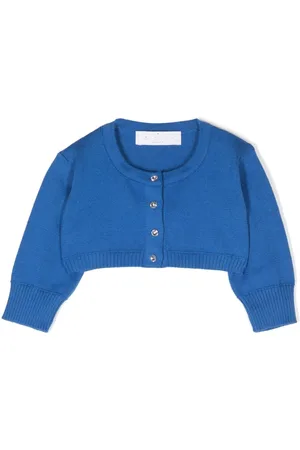 COLORICHIARI Cardigan med krystaludsmykning