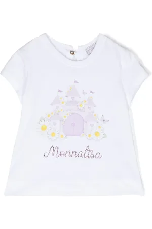 MONNALISA T-shirt med grafisk St. Castello-tryk