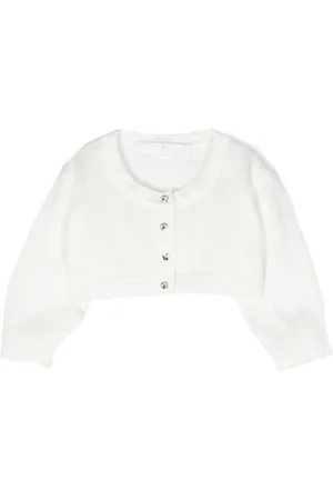 COLORICHIARI Cardigan med krystaludsmykning