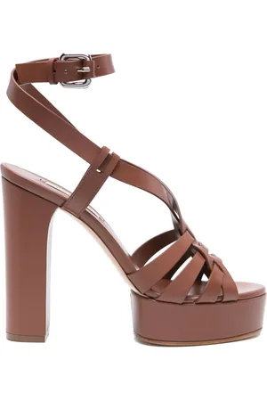 Casadei 120mm Betty sandaler i læder