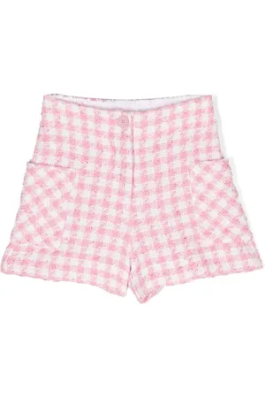 MONNALISA Shorts med houndstooth-mønster