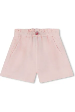 Kenzo Shorts med knaplukning og broderet logomærke
