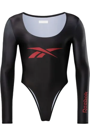 Reebok Vector bodysuit med dyb halsudskæring