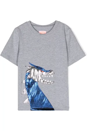 Wauw Capow by Bangbang Good Luck Dragon T-shirt i mélange