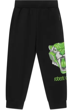 Roberto Cavalli Joggingbukser med logotryk
