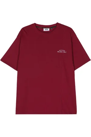 GCDS T-shirt med broderet logo