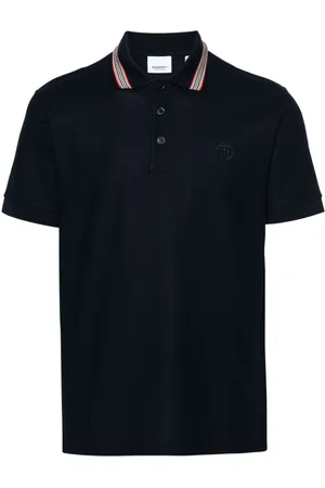 Burberry Icon-stribet skjorte i bomuldspoplin
