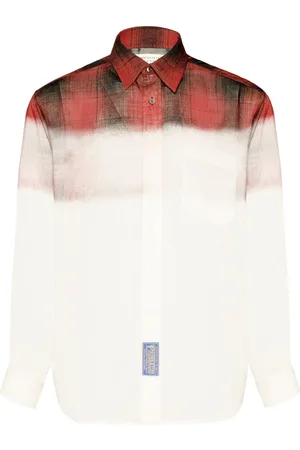 Maison Margiela Ternet Pendleton skjorte