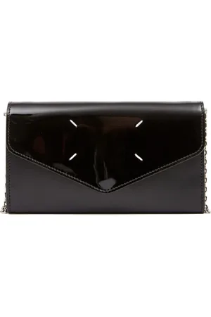 Maison Margiela Four Stitch clutch i læder