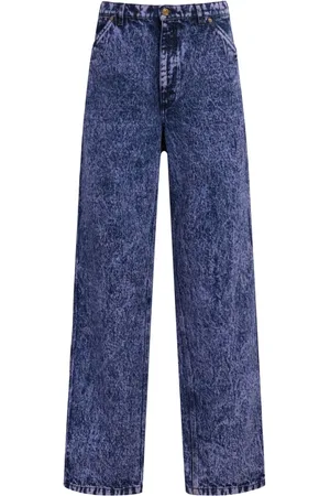 Marni Stenvaskede jeans med lige ben og mellemhøj talje