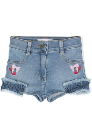 MONNALISA Denimshorts med broderet logo