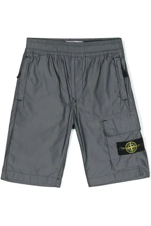 Stone Island Cargo-shorts med kompas-mærke