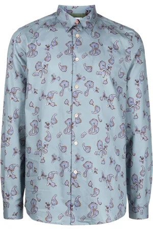 Paul Smith Skjorte med paisleytryk