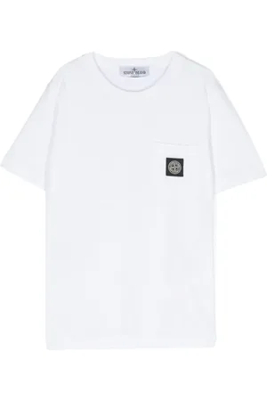Stone Island T-shirt med kompasmærke
