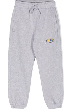 OFF-WHITE Joggingbukser med logoprint bagpå