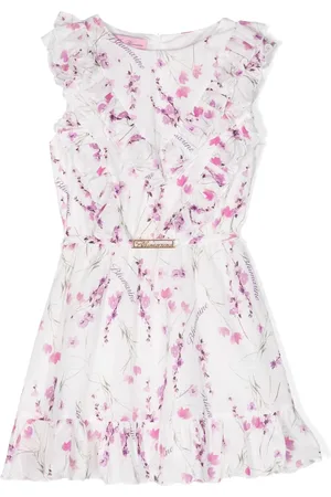 MISS BLUMARINE Kjole med blomstertryk