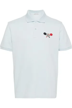 Moncler Polo med applikeret logo