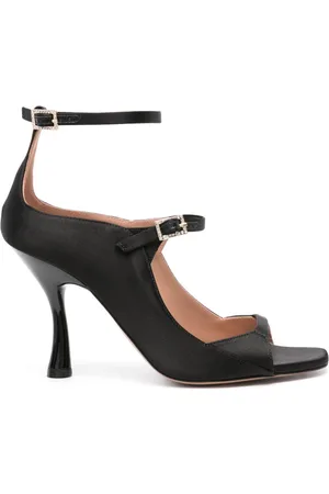 MALONE SOULIERS Riley 90mm sandaler i satin