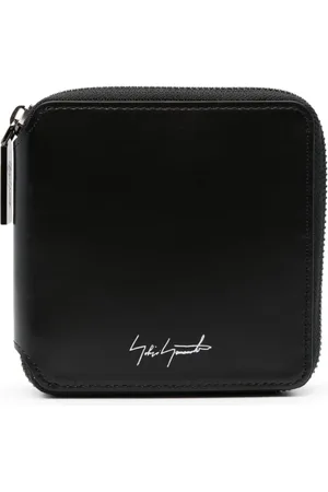 YOHJI YAMAMOTO Læderpung med logotryk