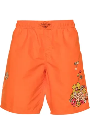 MARTINE ROSE Badeshorts med blomstertryk
