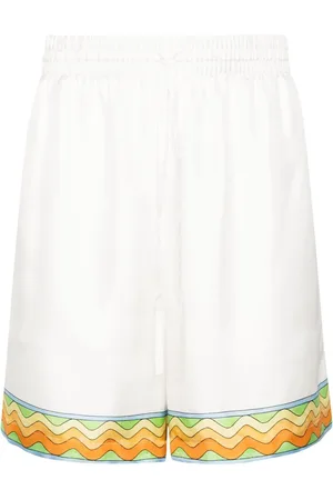 Casablanca Afro Cubism Tennis Club shorts