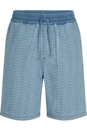 Karl Lagerfeld Denimshorts med logotryk
