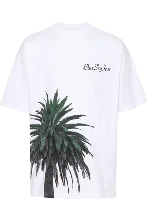 BLUE SKY INN T-shirt med trætryk