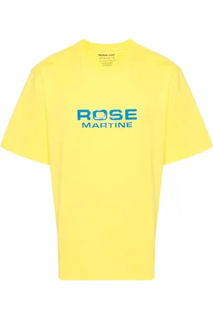 MARTINE ROSE T-shirt med logotryk