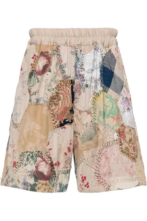 BY WALID Træningsshorts med patchwork