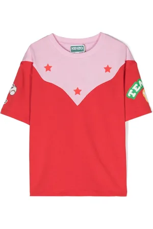 Kenzo T-shirt med colourblocking