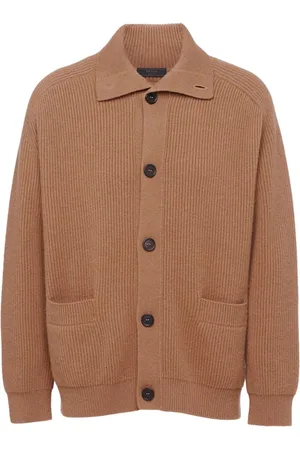 Prada Ribstrikket cardigan