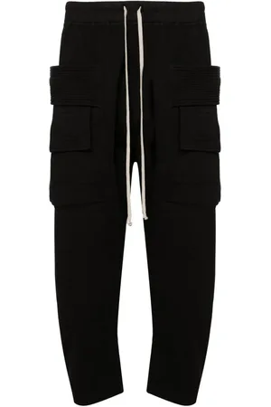 Rick Owens Cropped Creatch cargobukser