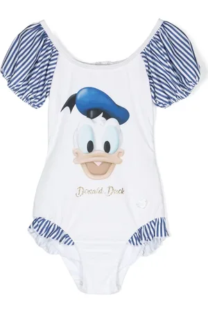 MONNALISA X Disney Donald Duck badedragt med åben ryg