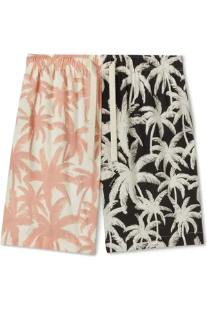 Palm Angels Shorts med patchwork