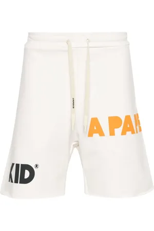 A PAPER KID Træningsshorts med logotryk