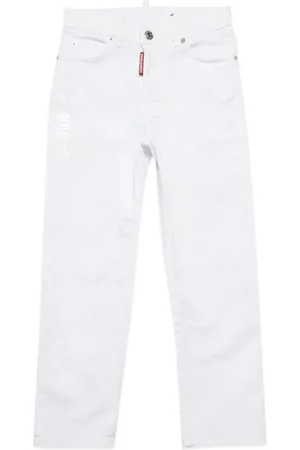 Dsquared2 Jeans med logo-applikation og lige ben