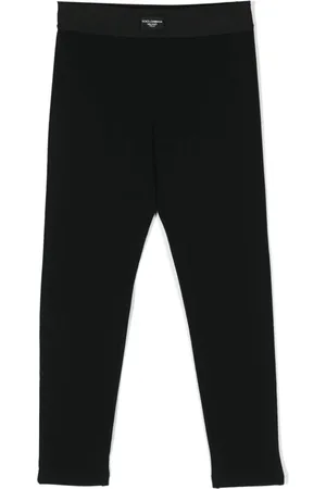 Dolce & Gabbana Leggings med logo-applikation