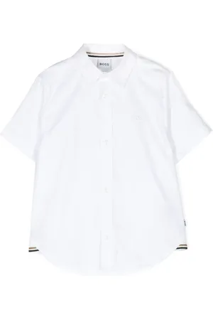 HUGO BOSS Skjorte med broderet logo