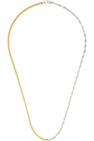 TOM WOOD Rue Chain Duo halskæde i sterlingsølv