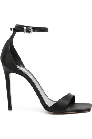 PARIS TEXAS 100mm sandaler i silke