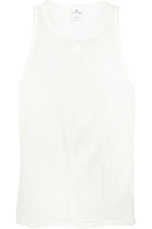 Courrèges AC tanktop i mesh