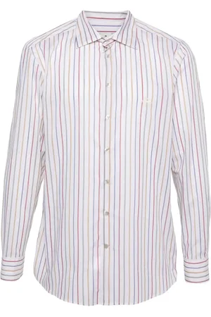 Etro Stribet Pegaso skjorte