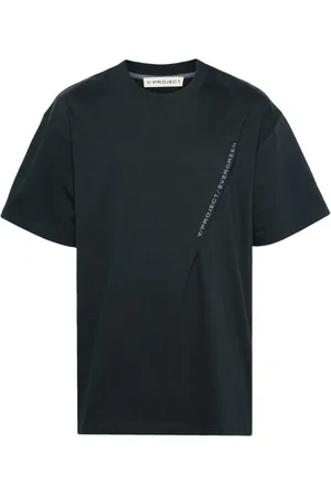 Y / PROJECT T-shirt med plisseret detalje