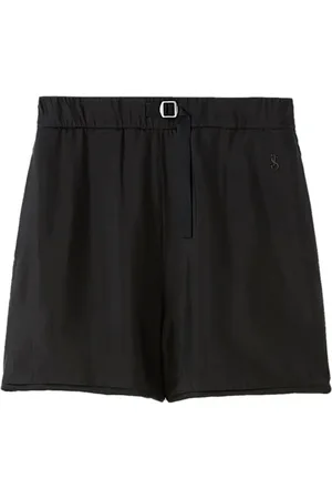 Jil Sander Lårhøje shorts med spændelukning