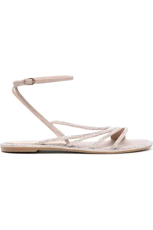 LE SILLA Scarlet 80mm sandaler med krystaludsmykning