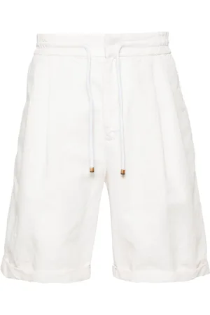 Brunello Cucinelli Shorts i hørblanding