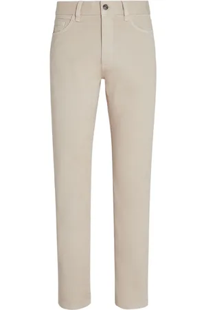 Ermenegildo Zegna Roccia jeans med smal pasform