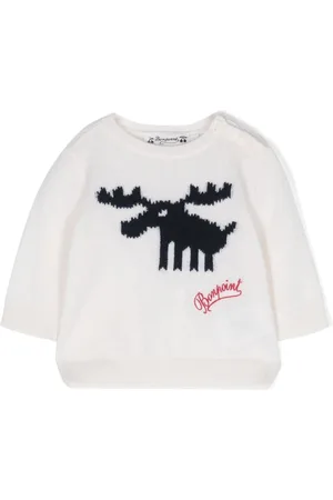 BONPOINT Trøje med logobroderi