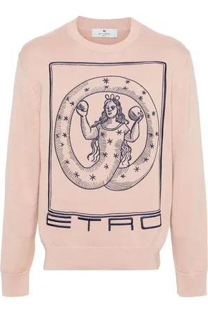 Etro Hættetrøje med broderet motiv